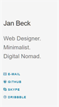 Mobile Screenshot of jancbeck.com